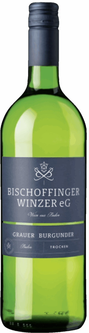Bischoffinger Grauer Burgunder trocken Kaiserstuhl QbA 2025 Baden 1,0 l