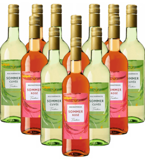 Bischoffinger Sommer Weine Probierpaket vom Kaiserstuhl 12er Angebot
