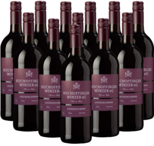 Bischoffinger Spätburgunder trocken 12er Weinpaket 2024 Baden 1,0 l