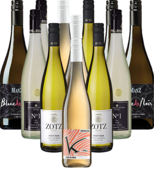 Blanc de Noir Probierpaket Weißwein aus Deutschland 12er Angebot