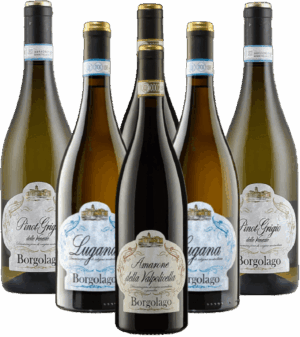 Delibori Borgolago Probierpaket Weiß & Rot Italien 6er Angebot
