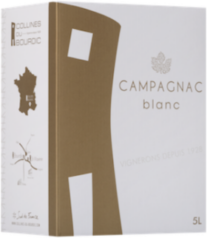 Bourdic Bag in Box Campagnac Blanc Rhone Frankreich 5,0 l