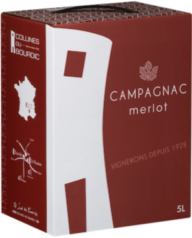 Bourdic Bag in Box Merlot Campagnac Rouge