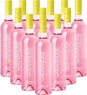 Bourdic Rosé Grenandise Rhone 12er Weinpaket IGP 2024 Frankreich