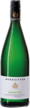 Brogsitter Riesling trocken QbA Rheinhessen 1,0 l Brogsitter Riesling trocken QbA Rheinhessen 1,0 l