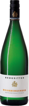 Brogsitter Weißburgunder mild Rheinhessen 1,0 l