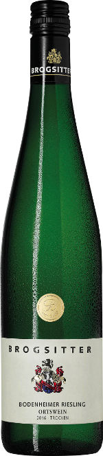 Brogsitter Bodenheimer Riesling Ortswein trocken Rheinhessen Brogsitter Bodenheimer Riesling Ortswein trocken Rheinhessen