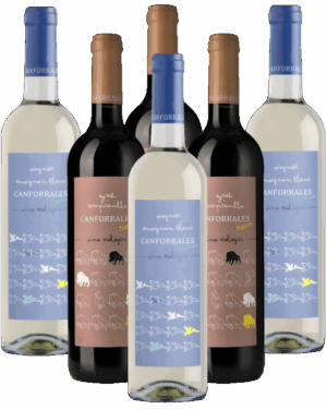 Canforrales Ecologico Tinto & Blanco Spanien 6er Angebot BIO