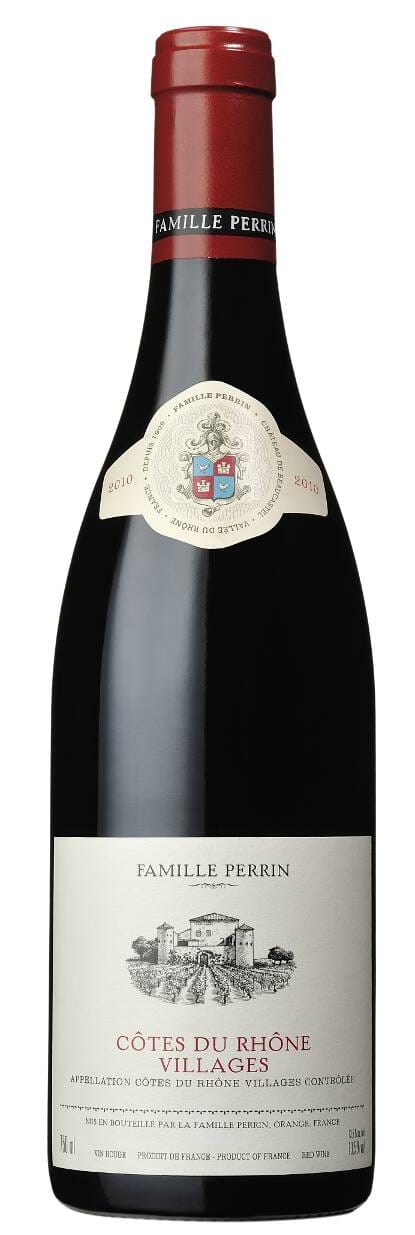 Famille Perrin Cotes du Rhone Villages Rouge AOC Frankreich Famille Perrin Cotes du Rhone Villages Rouge AOC Frankreich