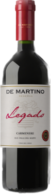 De Martino Carmenére Legado Valle de Maipo 2021 Chile
