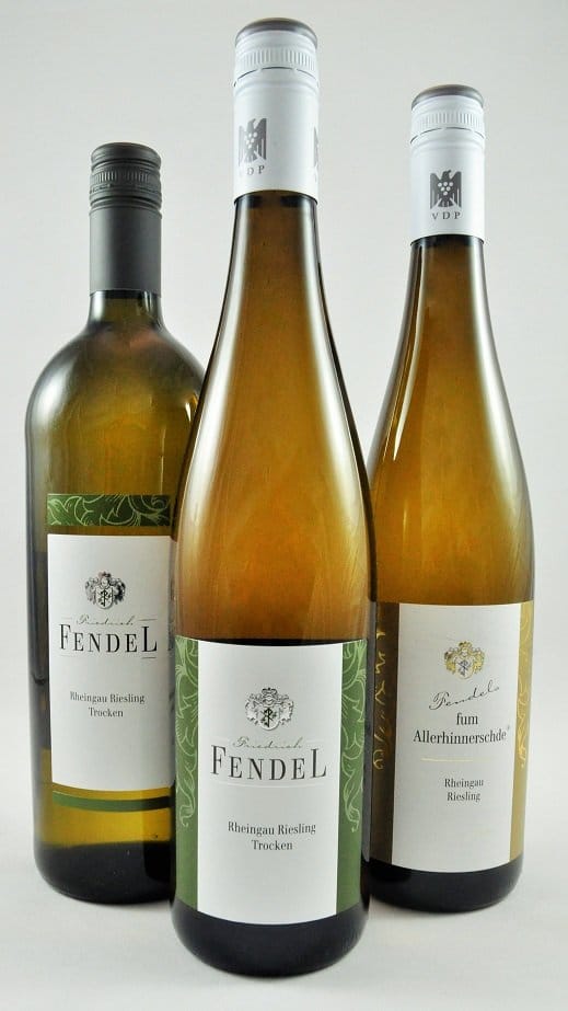 Friedrich Fendel VDP Rheingau Riesling 6er Weinpaket Friedrich Fendel VDP Rheingau Riesling 6er Weinpaket