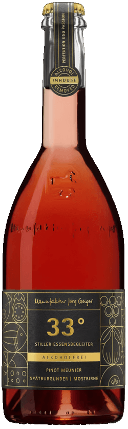 Jörg Geiger 33 Grad Pinot Meunier alkoholfrei Baden