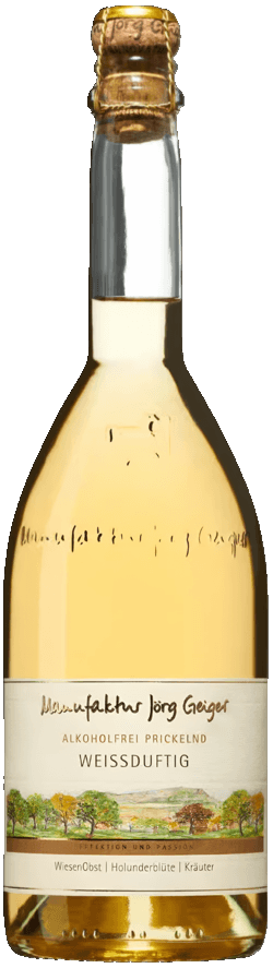 Jörg Geiger Weißduftig alkoholfrei Prisecco Baden