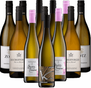 Gewürztraminer Probierpaket Weißwein aus Deutschland 12er Angebot