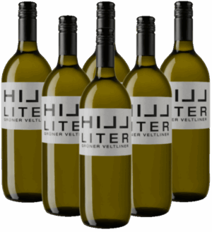 Hillinger Grüner Veltliner Hill trocken 6er Weinpaket Österreich 1,0 l
