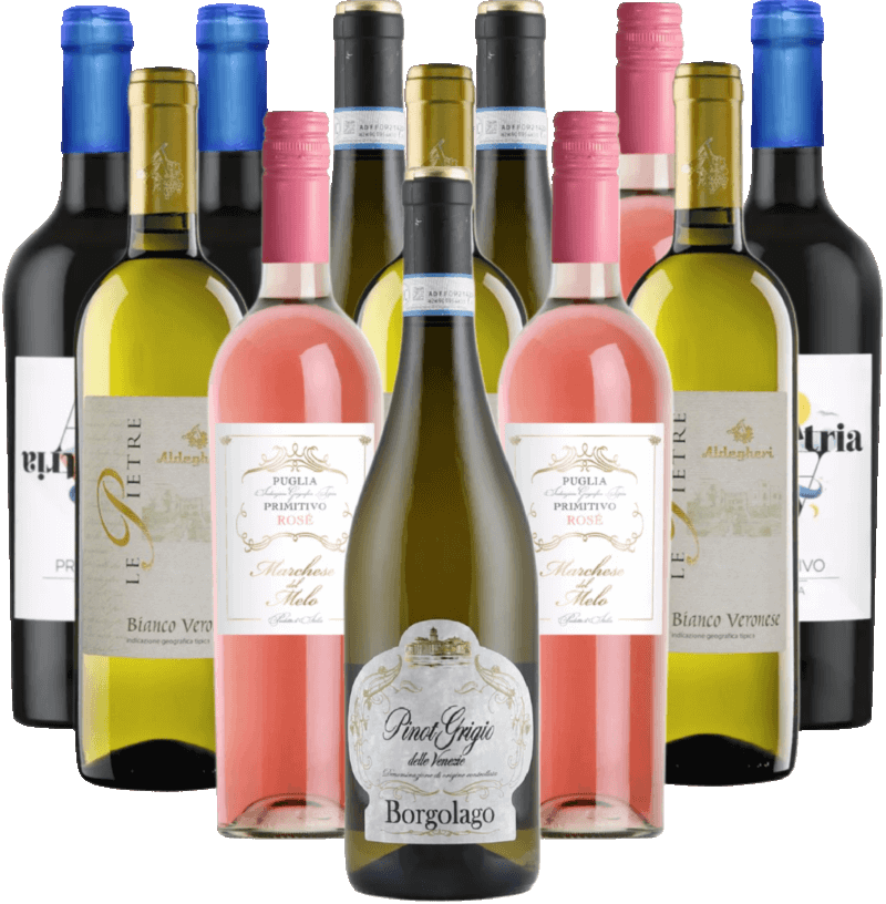 Die Bodega Lieblinge - Weinpaket Italien 12er Angebot Die Bodega Lieblinge - Weinpaket Italien 12er Angebot