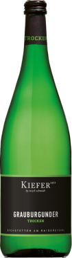 Friedrich Kiefer Grauburgunder trocken QbA Baden 1,0 Liter