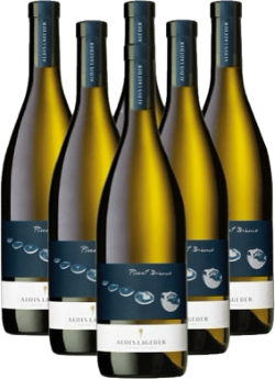 Lageder Pinot Bianco trocken 6er Weinpaket Südtirol 2024 Italien