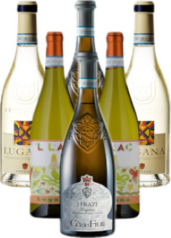 Lugana Probierpaket Weißwein vom Gardasee 6er Angebot Italien