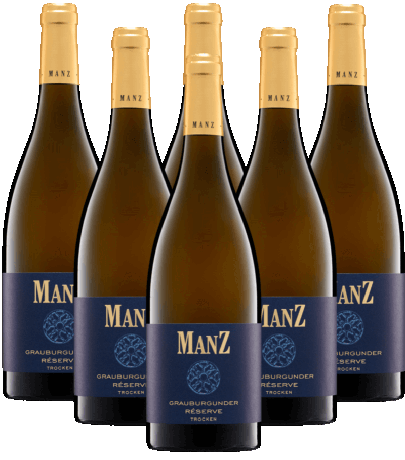 Manz Grauburgunder Reserve 6er Weinpaket Rheinhessen Manz Grauburgunder Reserve 6er Weinpaket Rheinhessen