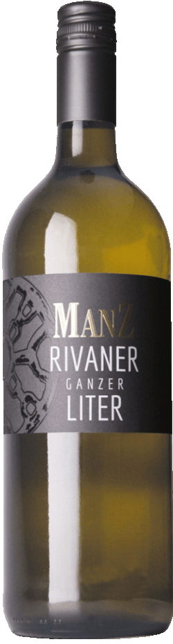Manz Rivaner Ganzer Liter trocken QbA 2025 Rheinhessen 1,0 l