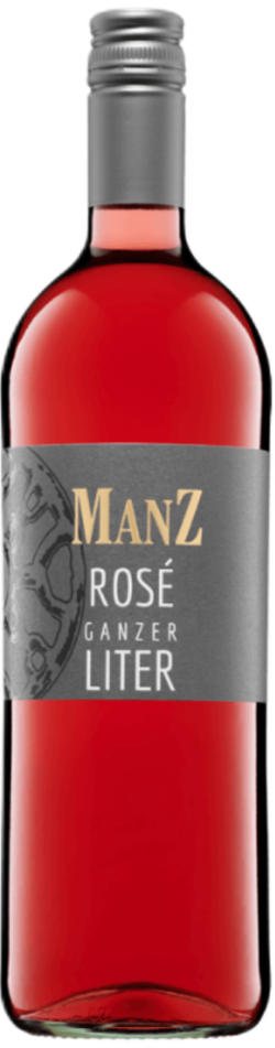 Manz Rosé Cuvée Ganzer Liter fruchtig 2025 QbA Rheinhessen 1,0 l