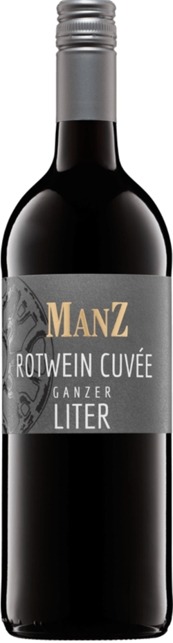 Manz Rotwein Cuvee Ganzer Liter trocken Rheinhessen