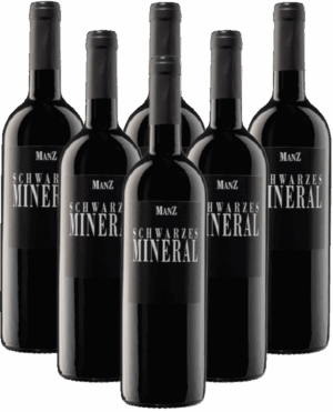 Manz Schwarzes Mineral Rotwein 6er Weinpaket 2020 Rheinhessen