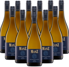 Manz Weißburgunder Löss trocken 12er Weinpaket Rheinhessen