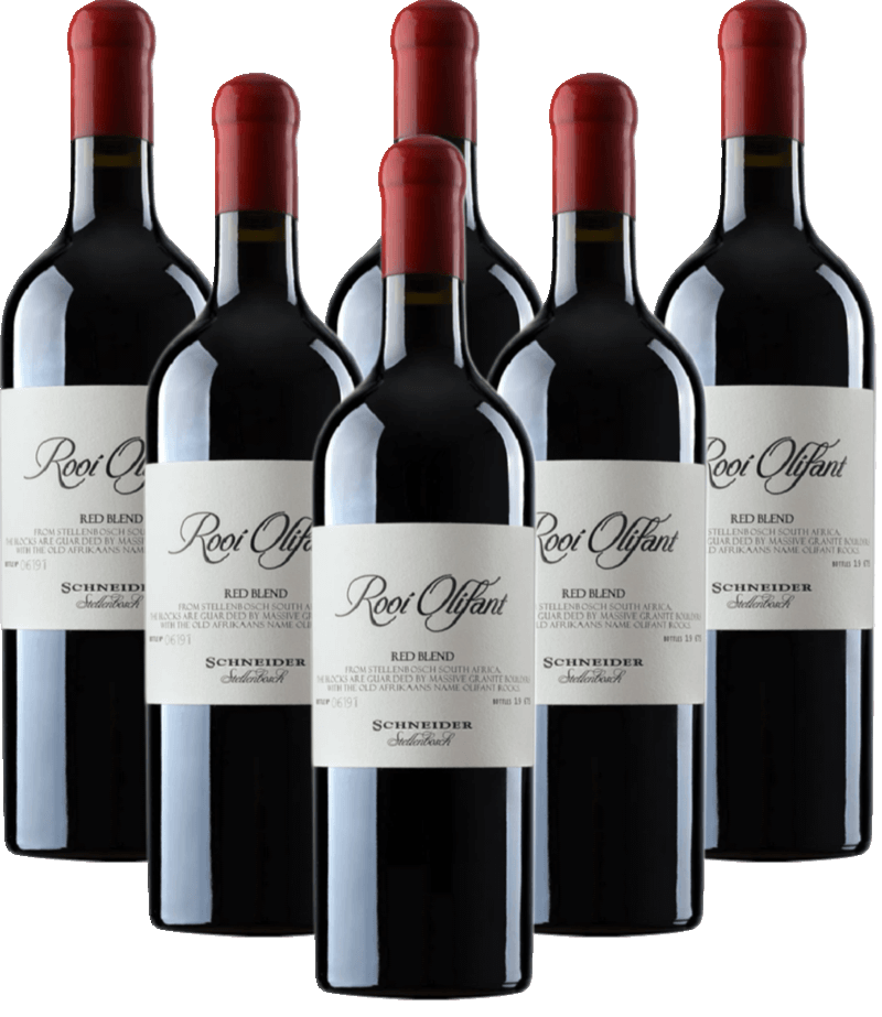 Markus Schneider Rooi Olifant 6er Weinpaket Red Blend Südafrika Markus Schneider Rooi Olifant 6er Weinpaket Red Blend Südafrika
