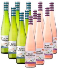 Perelada Pescador Blanc & Rosé Probierpaket Spanien 12er Angebot