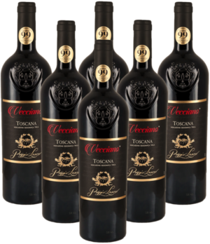 Poggio Lauro Vecciano Toscana Rosso 6er Weinpaket 2023 Italien