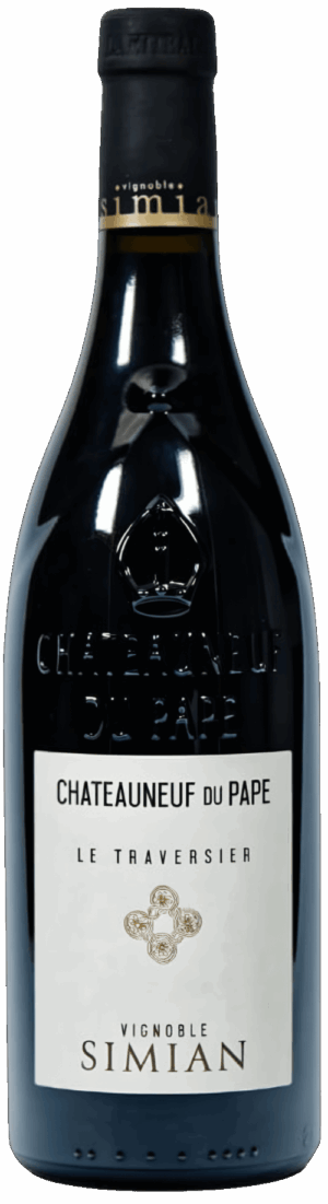 Château Simian Le Traversier Chateauneuf du Pape AOC 2021 Frankreich BIO