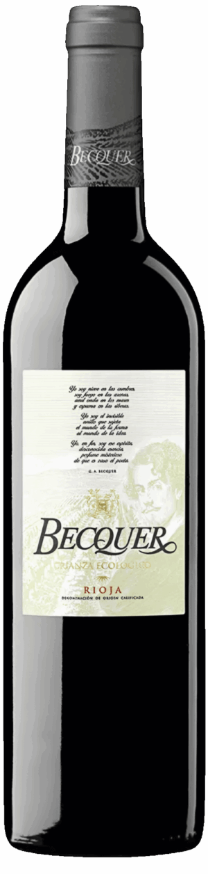 Becquer Ecologico Crianza Tinto Rioja Spanien