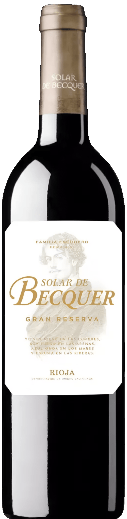 Solat de Becquer Gran Reserva Rioja Escudero Spanien Solat de Becquer Gran Reserva Rioja Escudero Spanien