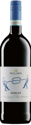 Soligo Merlot del Piave Rosso DOC Veneto 2024 Italien 1,0 l
