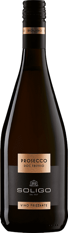 Soligo Prosecco Vino Frizzante Extra Dry DOC Treviso Italien
