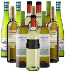 Vino Blanco Probierpaket Weißwein Spanien 12er Angebot