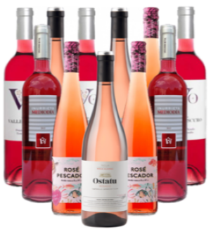 Vino Rosado Probierpaket - Spaniens Beste Rosés 12er Angebot