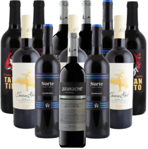Vino Tinto Probierpaket Rotwein Spanien 12er Angebot