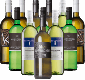Weißburgunder Probierpaket Gutsweine aus Deutschland 12er Angebot 1,0 l