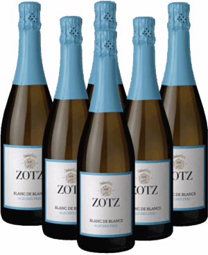 Zotz Blanc de Blancs alkoholfrei 6er Weinpaket Baden