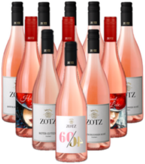 Zotz Rosé Probierpaket Markgräflerland 12er Angebot Baden