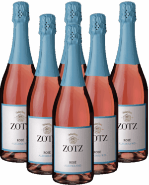 Zotz Rosé alkoholfrei 6er Weinpaket Heitersheim Baden