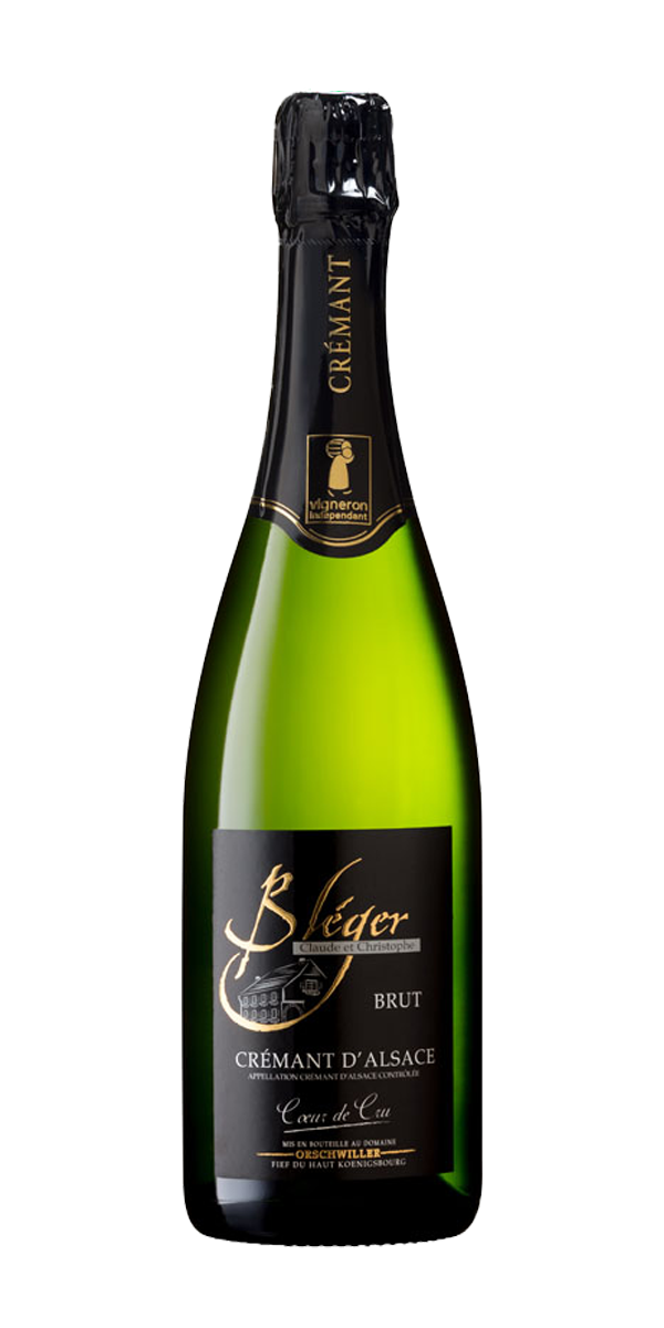 Bléger Cremant d'Alsace Brut Coeur de Cru AOC Frankreich BIO Bléger Cremant d'Alsace Brut Coeur de Cru AOC Frankreich BIO