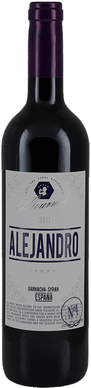 El Gourmet Alejandro Tinto Vinos-Espana 2022 Spanien
