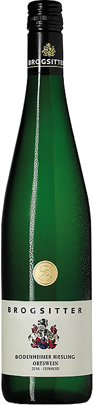 Brogsitter Bodenheimer Ortswein Riesling feinherb Rheinhessen