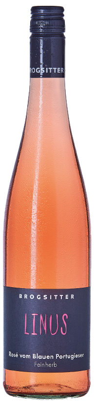 Brogsitter Linus Rosé vom Blauen Portugieser feinherb QbA 2024 Rheinhessen Brogsitter Linus Rosé vom Blauen Portugieser feinherb QbA 2024 Rheinhessen