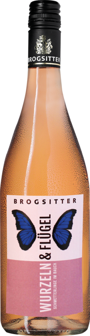 Brogsitter Wurzeln & Flügel Rosé Schmetterlinge im Bauch Rheinhessen