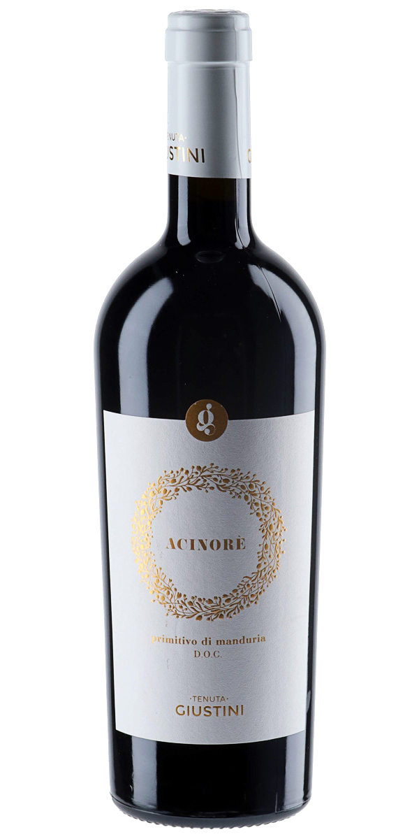 Giustini Acinore Primitivo di Manduria DOC Apulien Italien Giustini Acinore Primitivo di Manduria DOC Apulien Italien